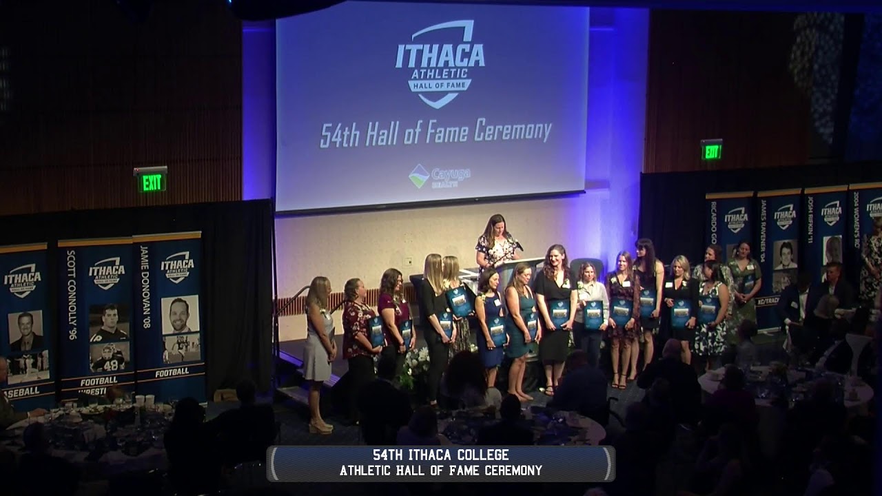 54th Ithaca College Athletic Hall of Fame Ceremony
