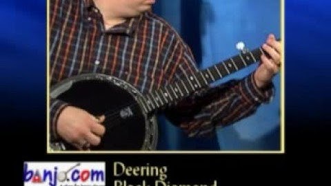Banjo.com video: demo of a New Deering Black Diamond 5-String Banjo