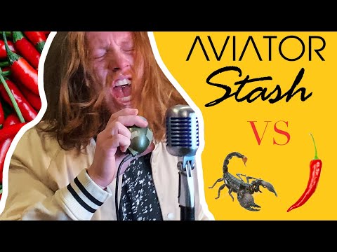 Band performs after eating HOTTEST PEPPER in the world (Aviator Stash vs. Scorpion Pepper challenge)