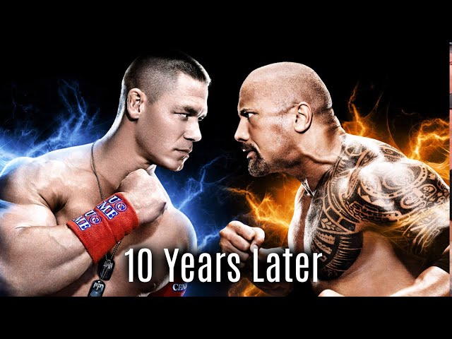 The Rock vs John Cena: Once in a Lifetime - 10 Years Later class=