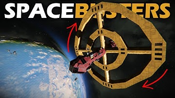 Space Busters | Can We Build Artificial Gravity in SE? | Space Engineers