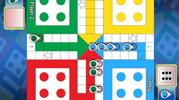 Ludo game in 2 players | Ludo King 4 players | Ludo gameplay #1883