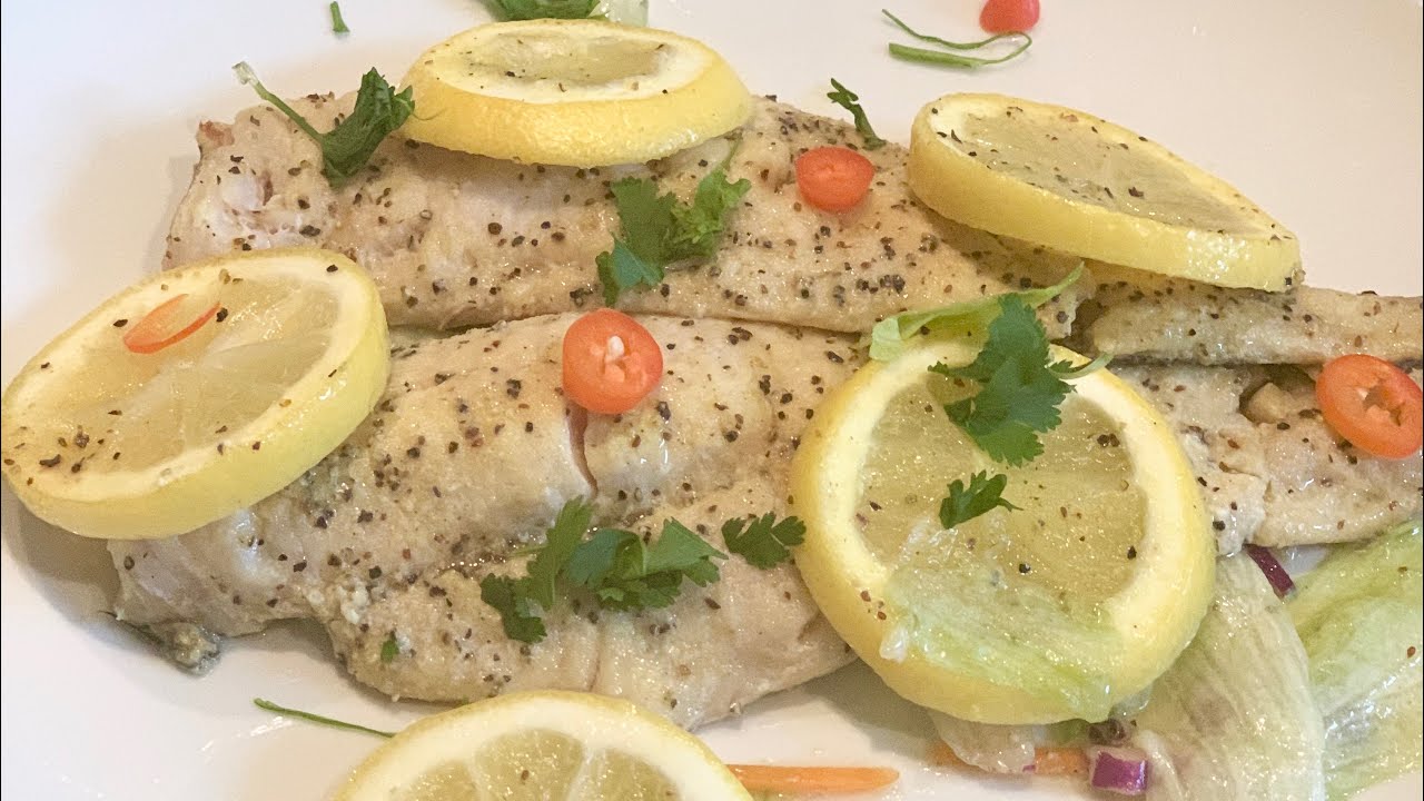 Baked Lemon Pepper Fish Recipe YouTube