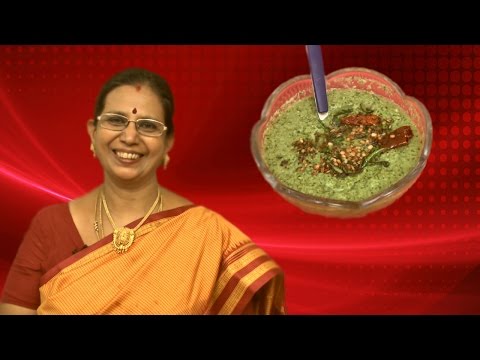 Green Coconut Chutney Mallika Badrinath Recipes Dosa Side Dish Coriander-11-08-2015