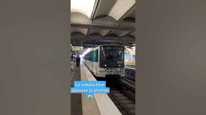 Arriver D'un mp73 est le train depasse la station 😱
