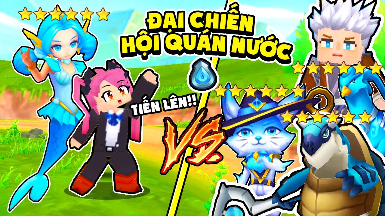 (BlockManGo) Mimi Solo Pokemon Với Hội Trưởng Mạnh... - youtube