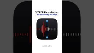 Voice Recording Hack on #iPhone — Action Button Trick! #smartphone #howto #shorts #apple#tips#tech