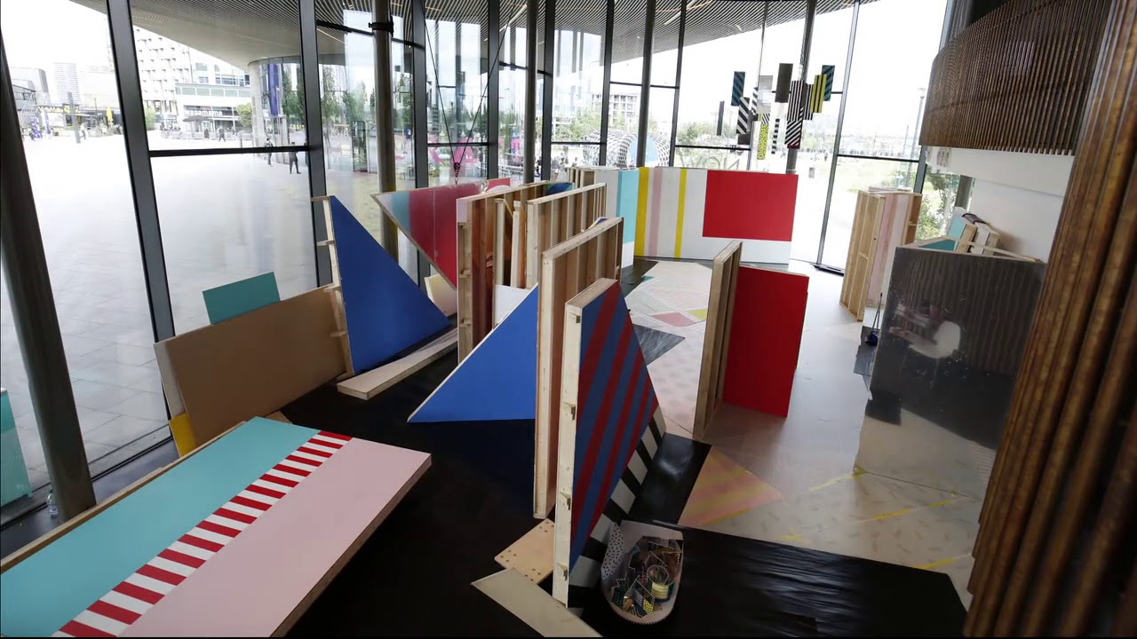 Camille Walala Install Timelapse