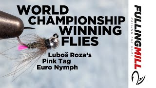 World Championship Winning Flies: Luboš Roza's Pink Tag Euro Nymph