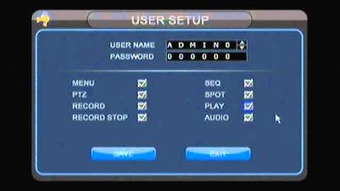 2M Technology DVR /User Accounts (Arabic Version)