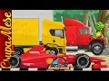 Kamion Mesék - Walter és Dennis a Forma1 versenyen. 2  rész. autós mese gyerekeknek járművek