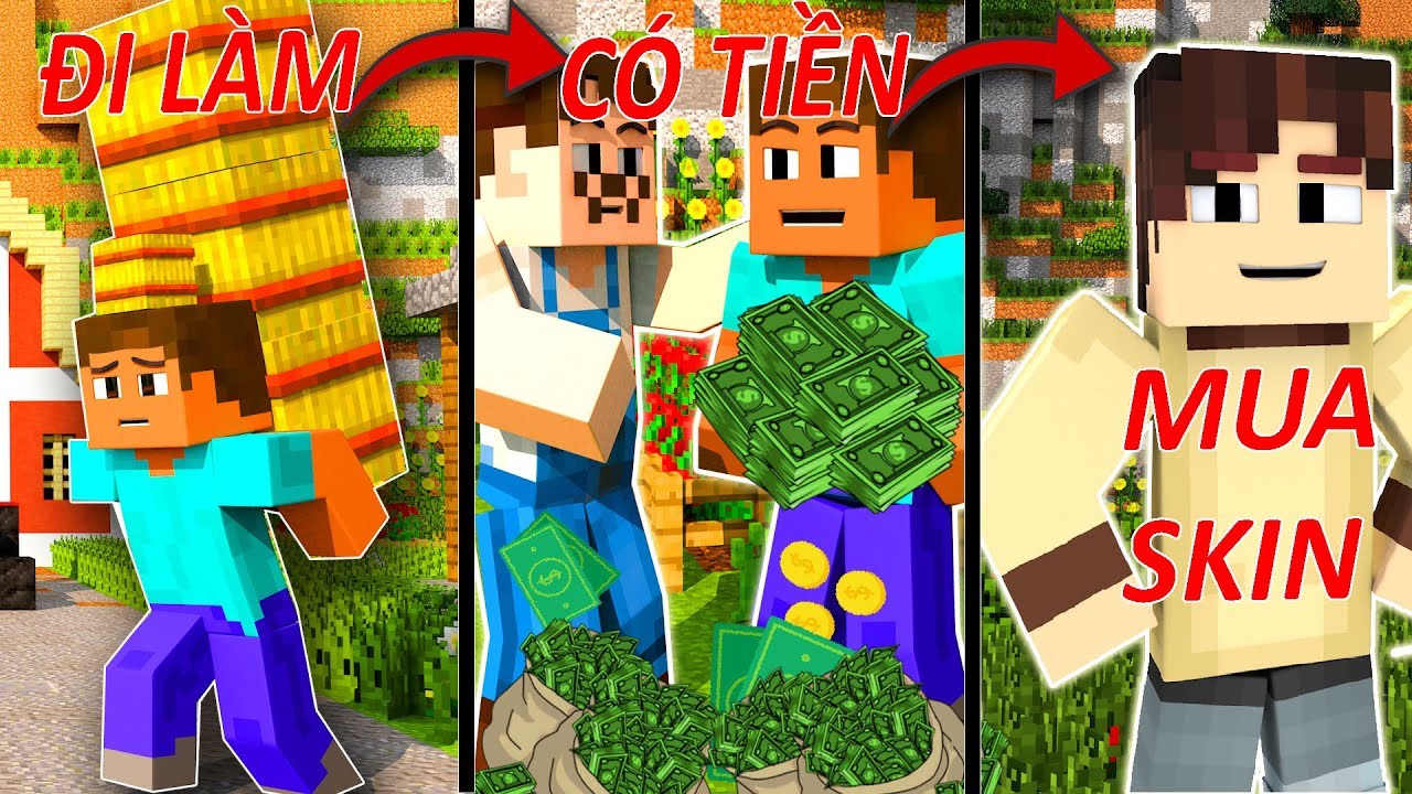 Làm Thế Nào Để Mua Được Skin Đẹp Trong Minecraft - youtube