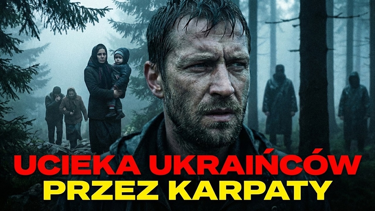 Ukraińskie rodziny miesiącami mieszkały w Karpatach, próbując przedostać się do Czechosłowacji.