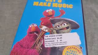 Sesame Street - Lets Make Music Dvd Overview