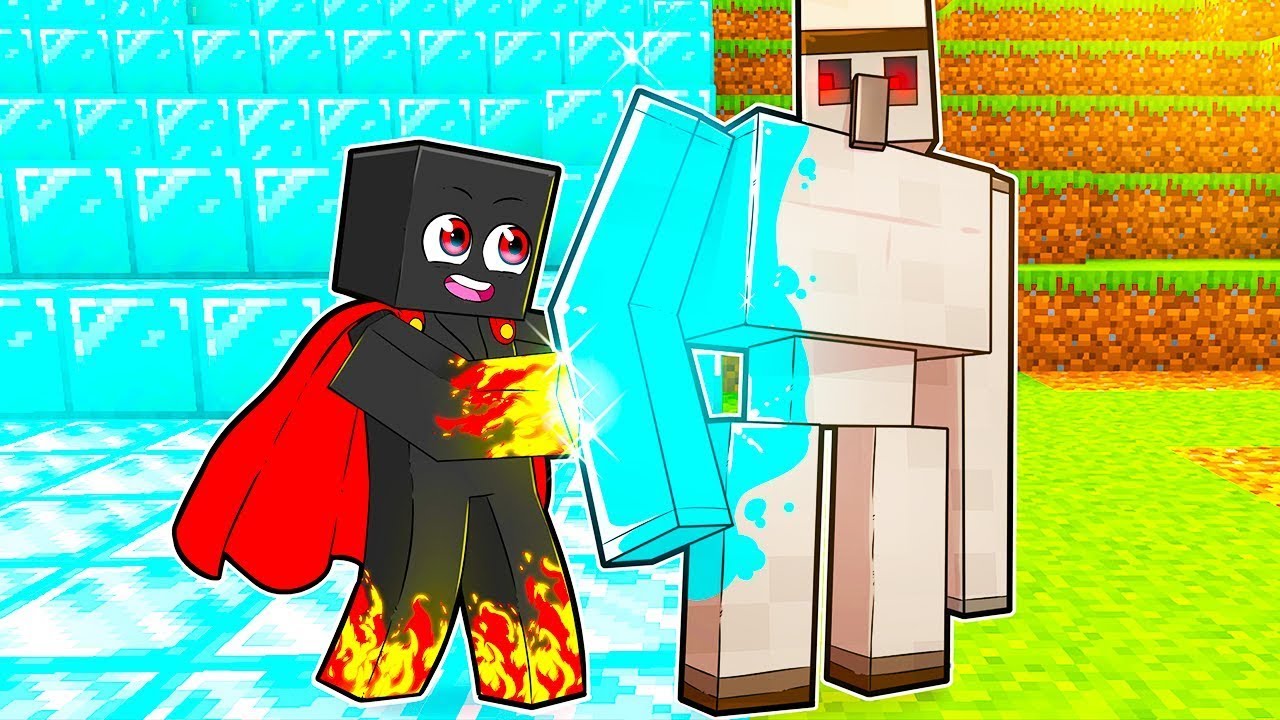 Everything I Touch Turns into Diamond in Minecraft