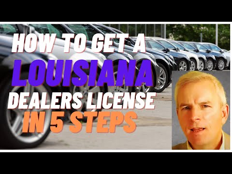 How Much Is A Dealers License In Louisiana