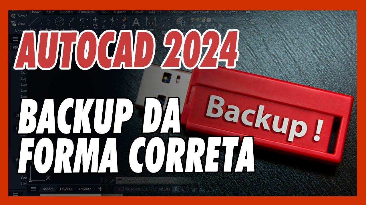 AutoCAD 2024 - Backup - YouTube
