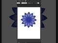 PRO Flower Design in Adobe Illustrator| #skills #illustrator #flower #shorts #trending #viral #art