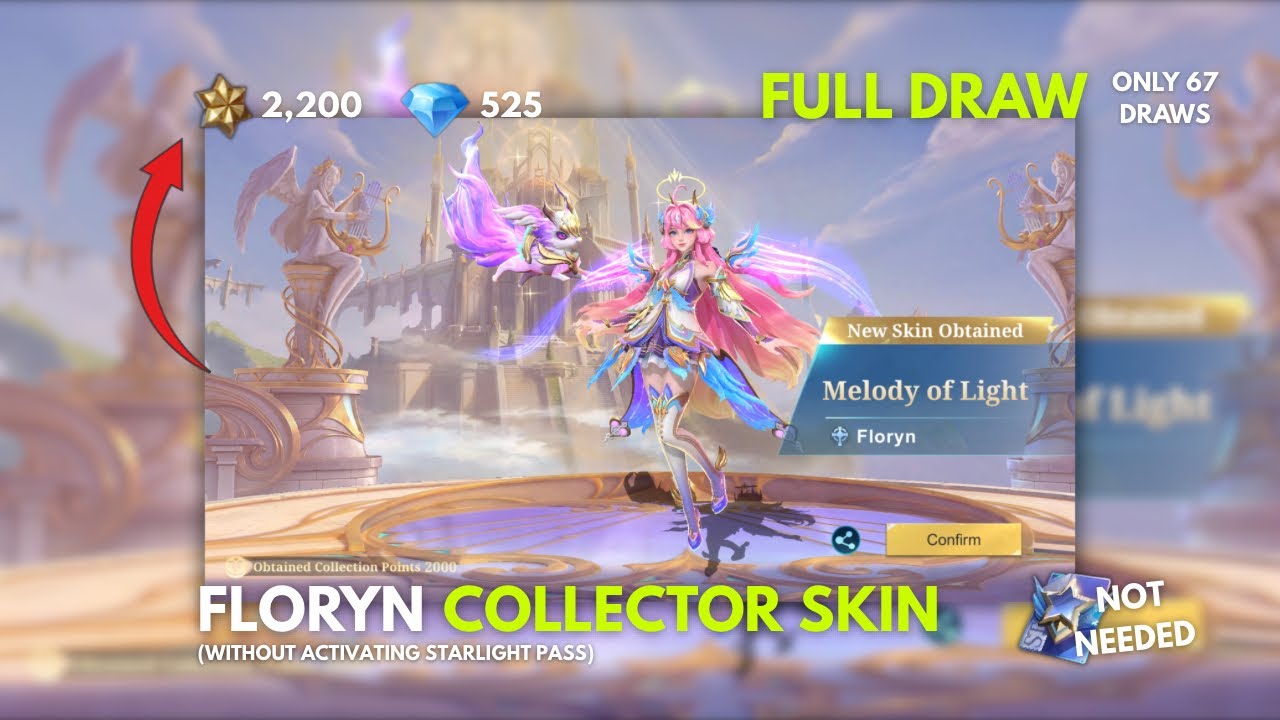 Floryn Collector Skin (Full Draw) | Without Starlight Pass (Cheaper ...