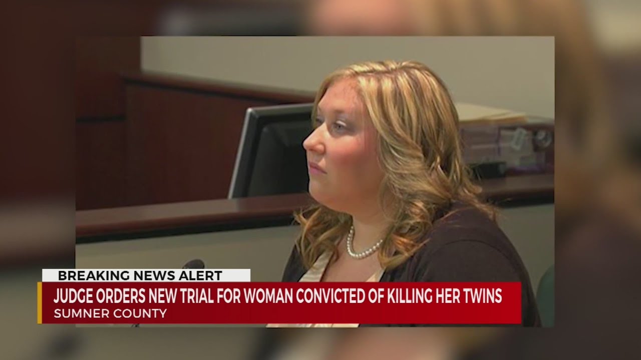 Judge grants new trial for woman convicted of killing twins - YouTube