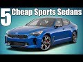 5 Cheap Modern Sports Sedans! $10K-$40K