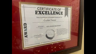 I GOT EMPLOYEE OF THE MONTH