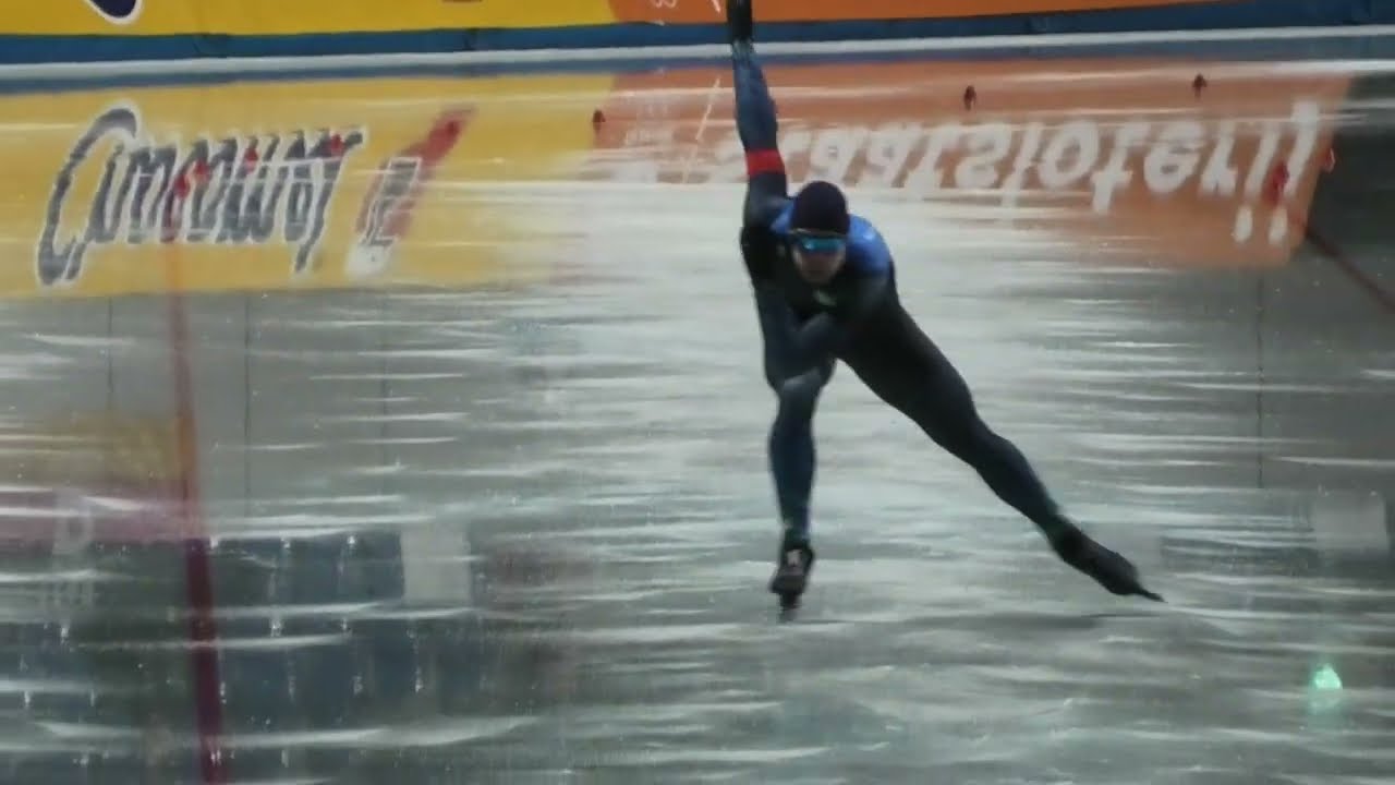 Anders JOHNSON (CAN) - Yevgeniy KOSHKIN (KAZ) 500M  World Cup Speed Skating#1 Nagano 22 -24 Nov 2024