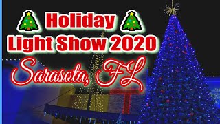 🎄 Christmas Lights Show 2020 | University Town Center, Sarasota FL | Lumix S5 4K