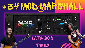 #34 Mod Marshall - SLASH Tones & More | 5 Minute Tones