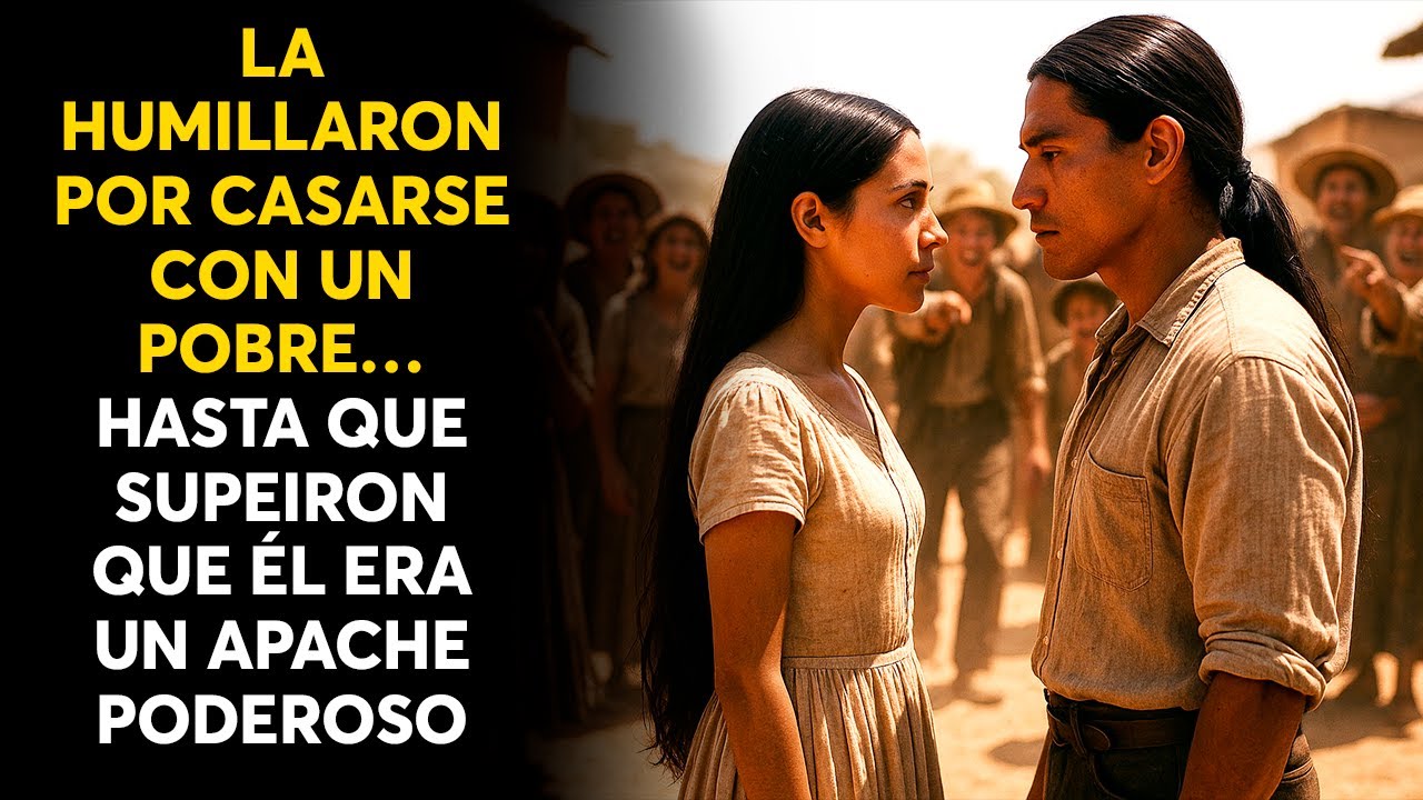 LA HUMILLARON POR CASARSE CON UN POBRE… HASTA QUE SUPEIRON QUE ÉL ERA UN APACHE PODEROSO