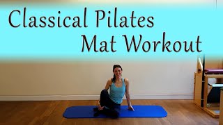 Classic Pilates Mat Class | level 2 |  Intermediate Mat Workout For Strong Body