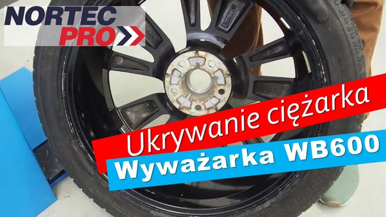 Nortec PRO WB600 - ukrywanie ciężarków za ramionami | hiding weights behind his spoke wheels