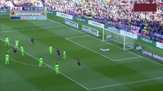 Lionel Messi Scores Vs Getafe - March 12 2016