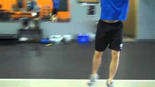 Med ball Side Shuffle