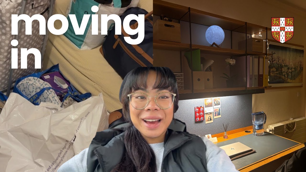 Cambridge | moving in, room tour and people