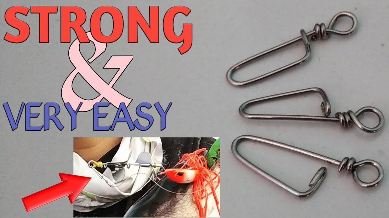 Cara Membuat Snap Mudah dan Kuat Make Snap for Fishing so Easy YouTube