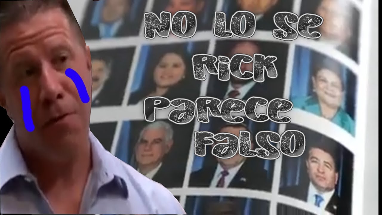 libro de diputados "no lo se rick parece falso" PARODIA-Hey Wacho - YouTube
