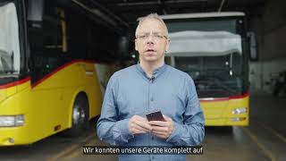 Samsung & PostAuto | Schnell und sicher: Ticketkontrolle mit der Galaxy S-Serie