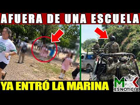 Moments of anguish in Mazatlán! They had to flee! National Guard member killed