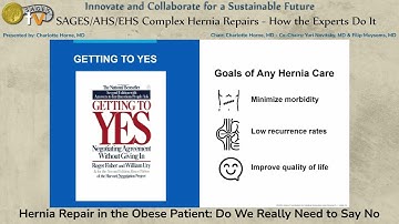 Hernia Repair in the Obese Patient: Do We Really Need to Say No