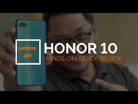 Honor 10 Hands-On, Quick Review