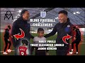 TRENT ALEXANDER gets MEGGED by YOUNG BLIND FOOTBALLER! with JADON SANCHO attempting BLIND football!