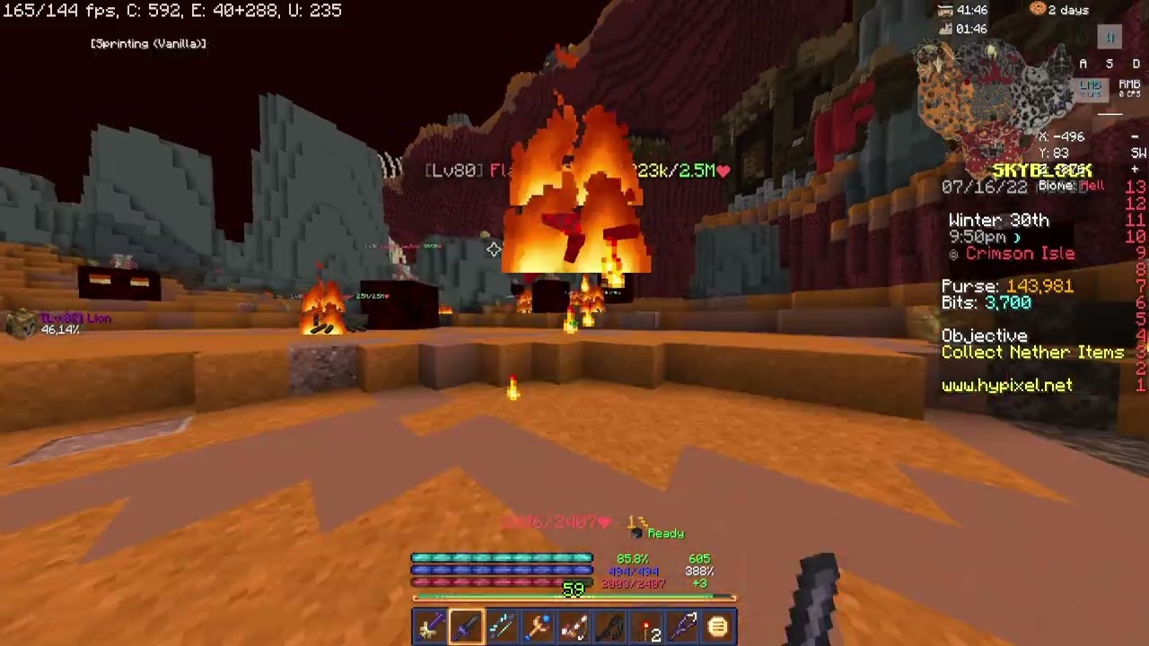 [ALT - Kein Ironman] Ich erkunde das NETHER Update! | Folge #8 | Hypixel Skyblock