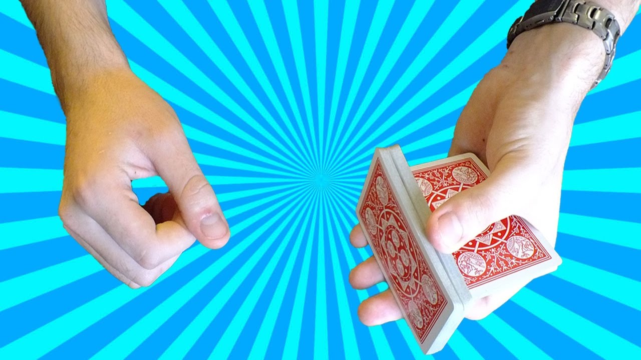 TECHNIQUE DE MAGIE - Couper un jeu à une main