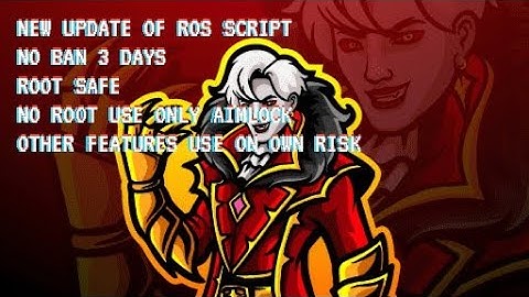 NEW UPDATE ROS SCRIPT!ROOT AND NO ROOT BAN 3DAYS FIXED!