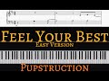 Disney Jr.'s Pupstruction "Feel Your Best" Song | EASY piano cover by Pianotato