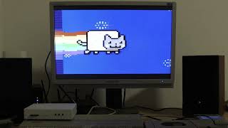 ATARI XE/XL - Nyan cat, 2011, real HW