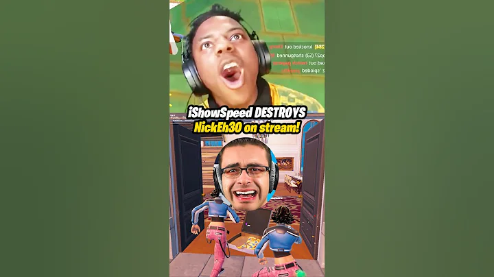 Speed DESTROYS NickEh30 LIVE on Stream! 😭 #Fortnte #Trending