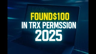 Trc20 Exodus Payout Demo Real Scan Found 100 In Trx With Wallet Scanner 2025
