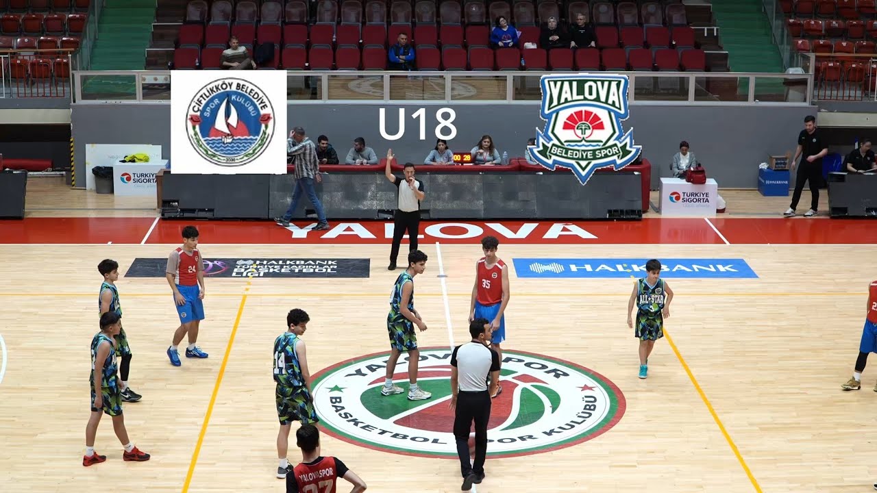 Yalova Belediye Spor & Çiftlikköy Belediye Spor (U18) 30.11.2025 (90. Yıl Spor Salonu)